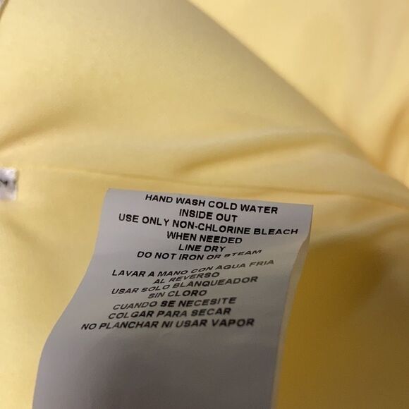 XTRADIONARY, Beaded Mesh Formal strapless,Sz9, Yellow, Sequins,pleats, Hand Wash - Picture 10 of 16